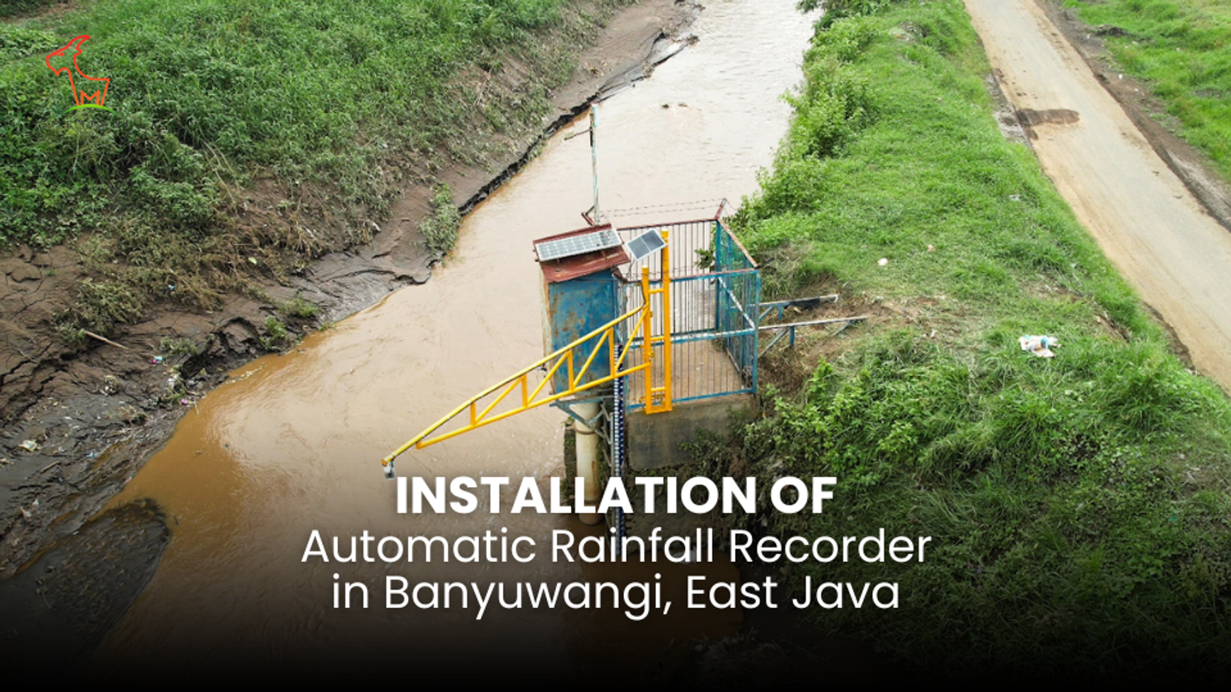 Automatic Water Level Recorder Installation in Banyuwangi, East Java